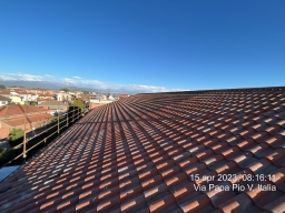 foto del tetto eseguita con il drone